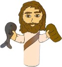 Jesus Fish and Loaves Miracle Toilet Paper Roll Craft